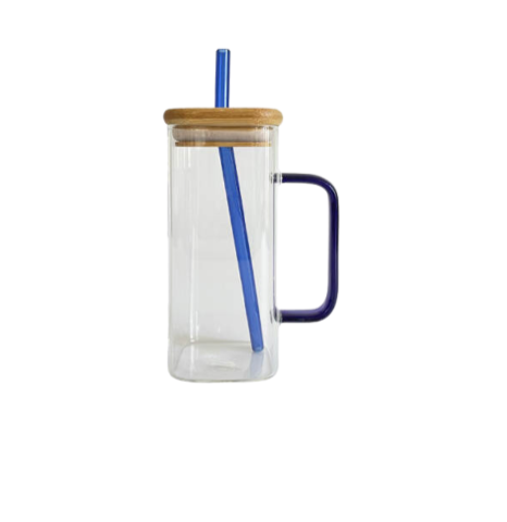 Square Glass Mug