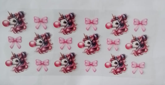 B002 Pink unicorn