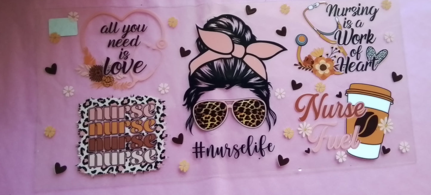 00094 Nurse Brown - not for sale