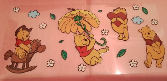 000137 Whinny pooh flower horse - not for sale
