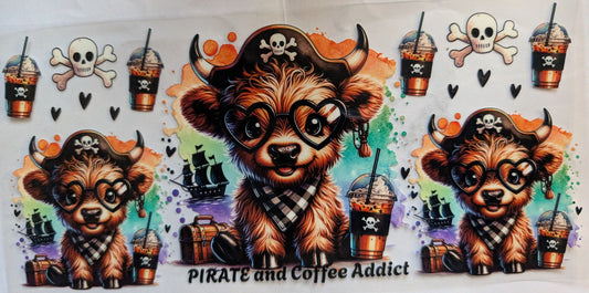 B004- Highland Cow Brown with Scarf- Not to be sold on there own.