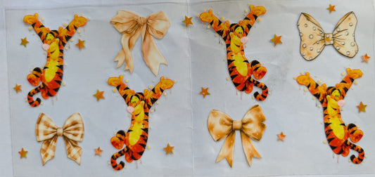 W04 - Winnie the pooh- Tigger Bows - Not to be sold on its own