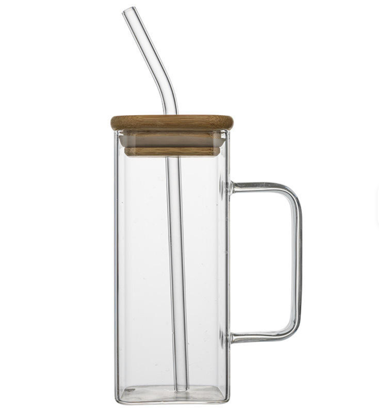 Square Glass Mug